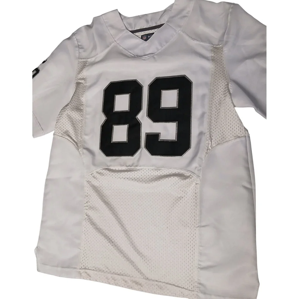 Nike Oakland Raiders Amari Cooper 89 On Field Jersey White Mens XL 40 TG EG